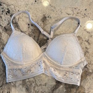 Victoria’s Secret Elegant Lace Women's Bralette - Cream size S small